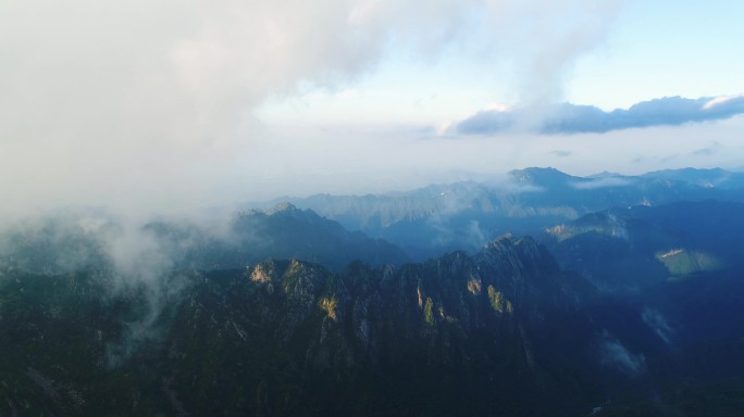 中国名山大川云上航拍