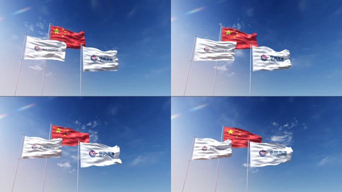 中海油旗帜