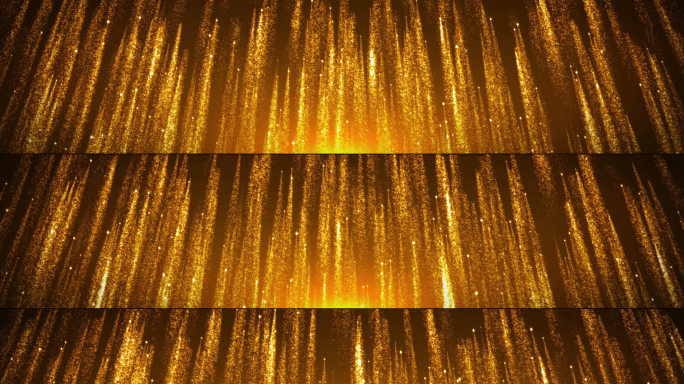 8k大气金色粒子颁奖舞台背景