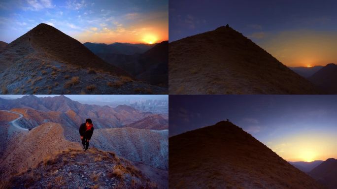 登山素材 爬山 山顶 登山