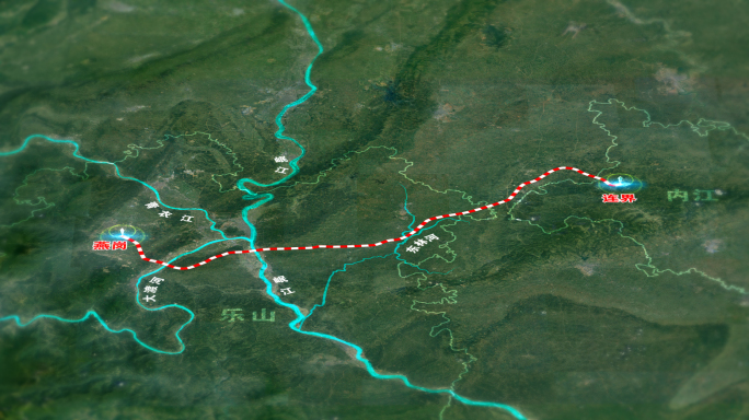 区位地图定制连乐铁路工程沿线车站概况岷江