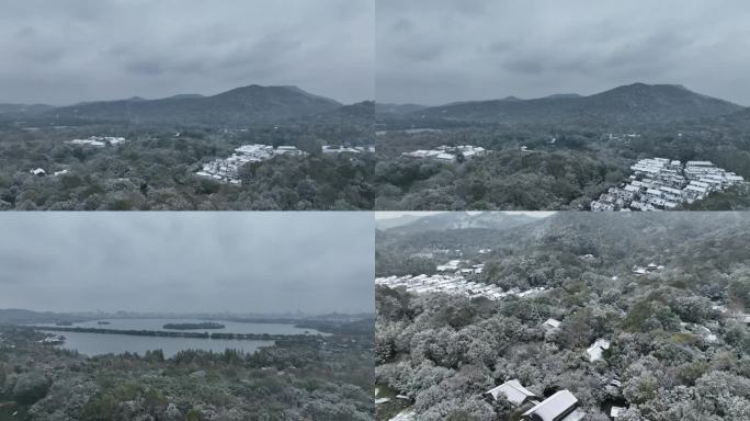 西湖雪景