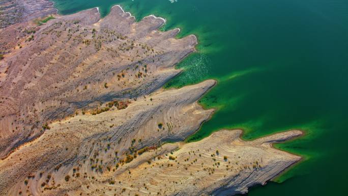 AERIAL Lake Mead，美国