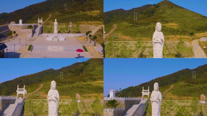 卢氏冠云山门头航拍