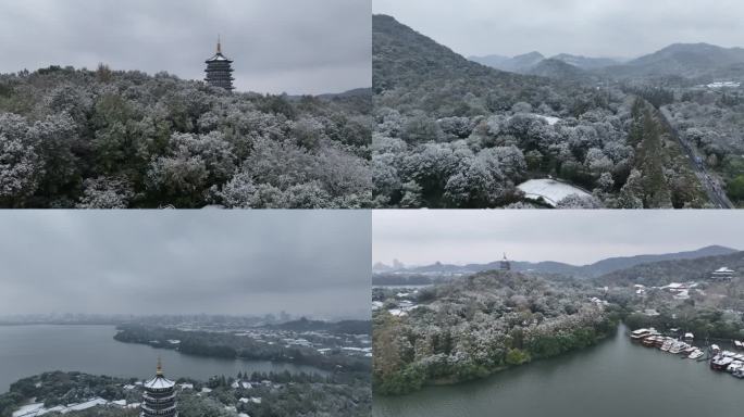 西湖雪景