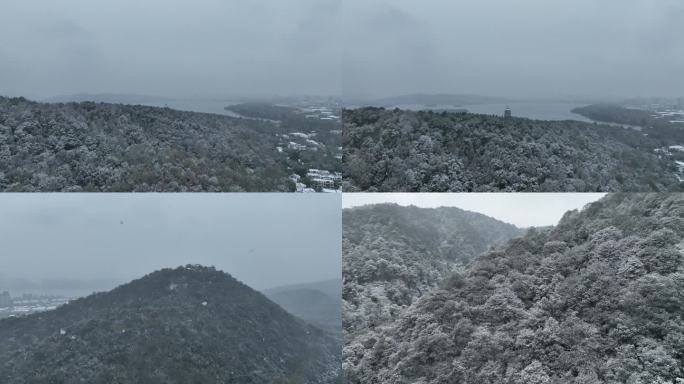 西湖雪景