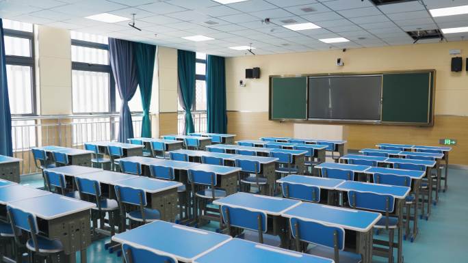 学校教室空镜