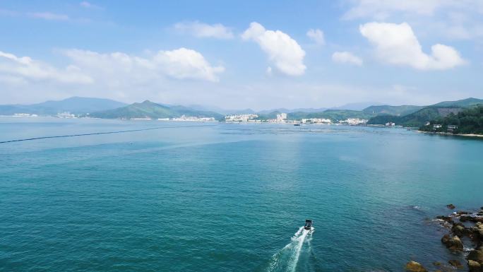 深圳东部大鹏南澳月亮湾海景