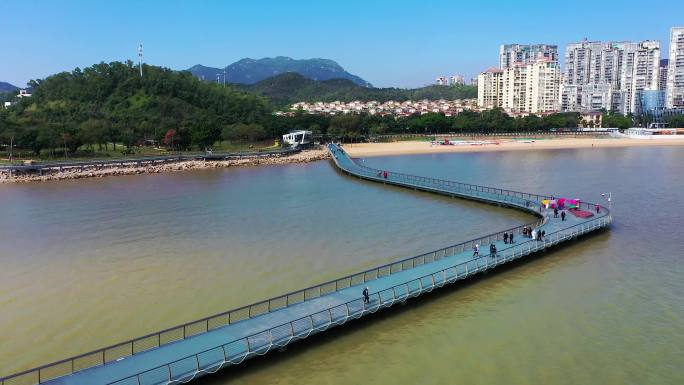 珠海海天驿站景观栈道海上栈道