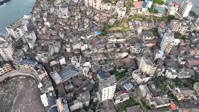 原创 航拍福州市连江县奇达村鲍鱼养殖