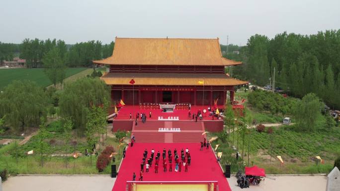 秦汉成阳尧陵祭祀大典