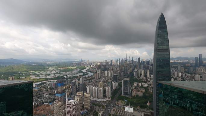 深圳暴雨延时摄影