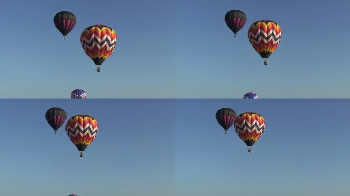 气球热气球高空飞翔飞行航行