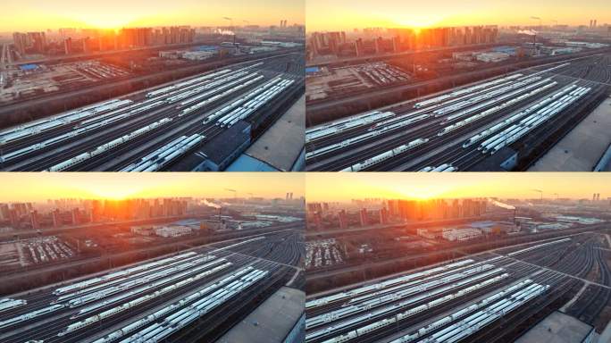 美丽中国 黎明 春运 高铁 复兴号