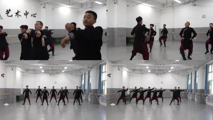 舞蹈课藏族舞男
