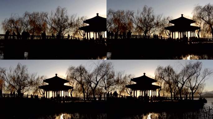 剪影：颐和园中的中国式展馆