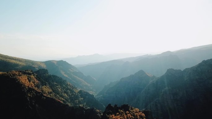 大青山秋季航拍