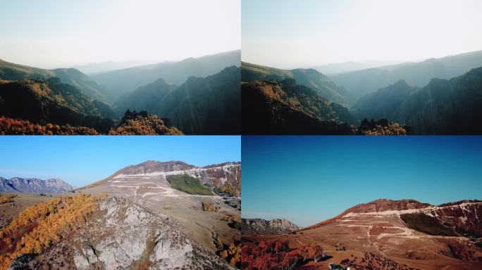 大青山秋季航拍