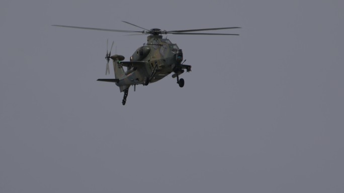 超稳定：2022空军开放日武直10直升机