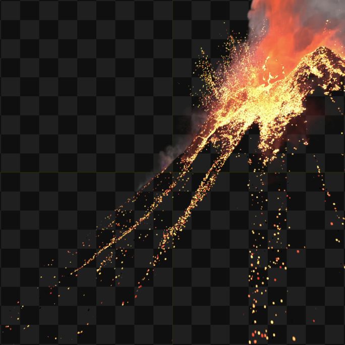 火山喷发1_9_1（有Alpha通道）