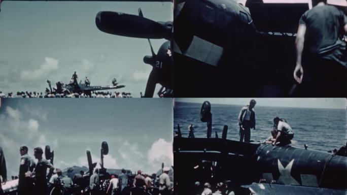 四十年代美军在东海演习