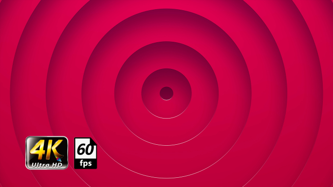 红色圆圈循环动画背景底图