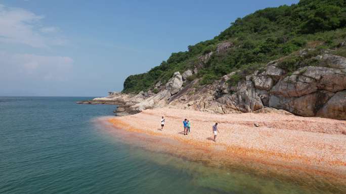 汕尾贝壳岛 江杜岛