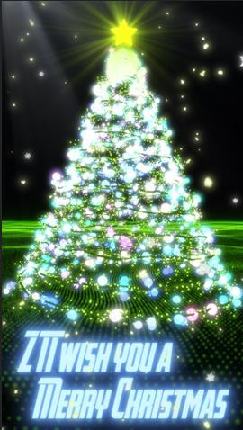 粒子圣诞树