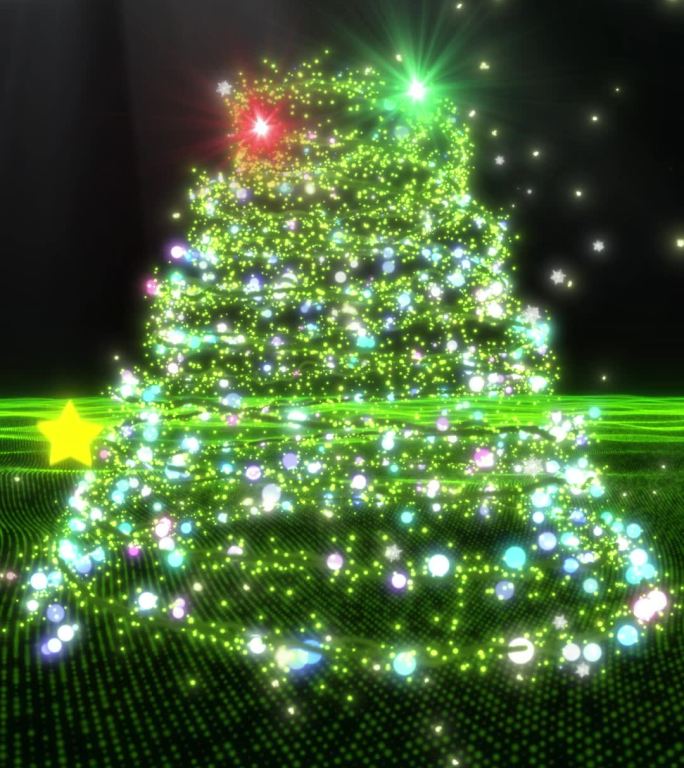 粒子圣诞树