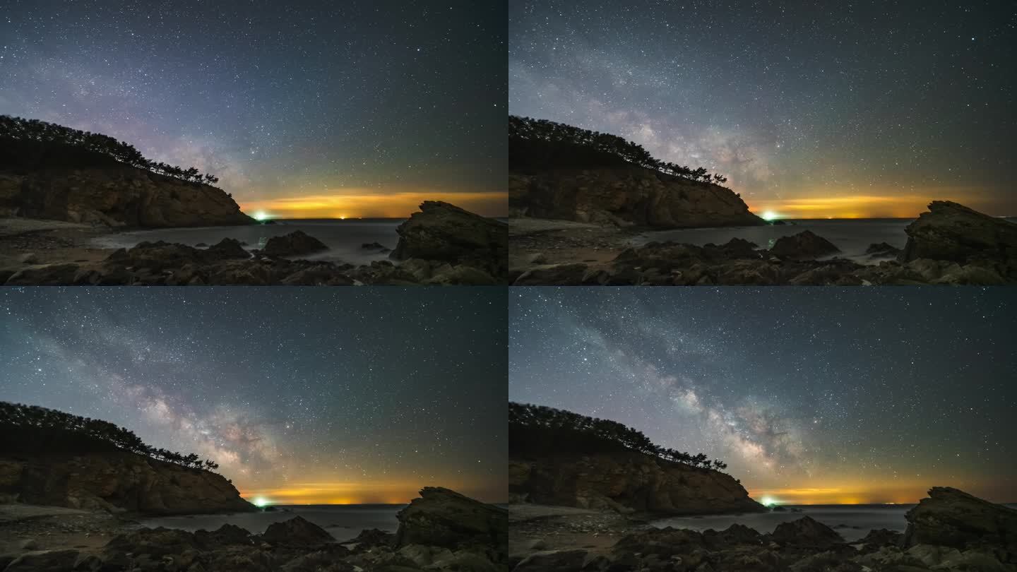 大连海岸星空