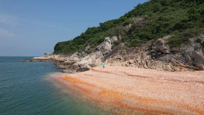 汕尾贝壳岛 江杜岛