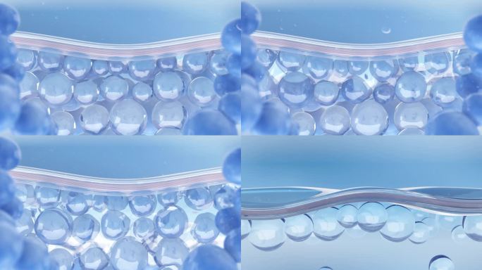 AE+3D补水保湿化妆品 成分 细胞分子