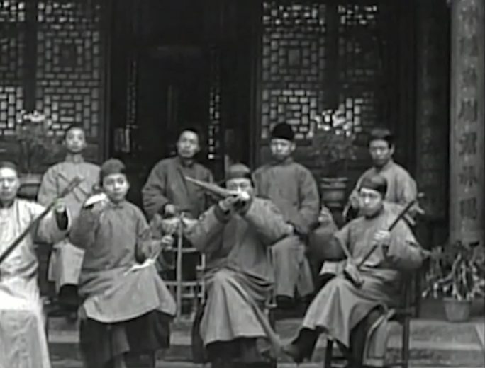 二十年代中国传统音乐演奏