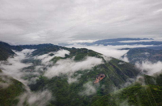 巫山 白云  延时  小三峡 云彩