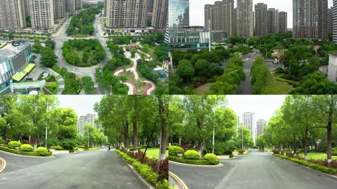 城市绿化道路