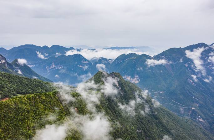 巫山 白云  延时  小三峡 云彩