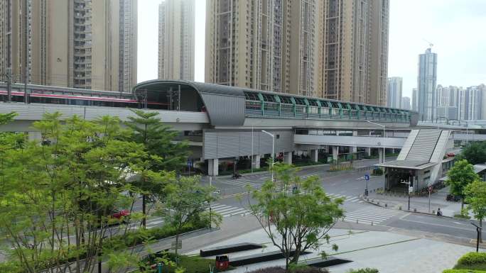 深圳地铁交通-龙塘地铁站