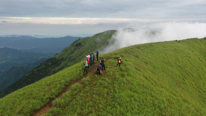 武功山 江西宣传片 航拍武功山