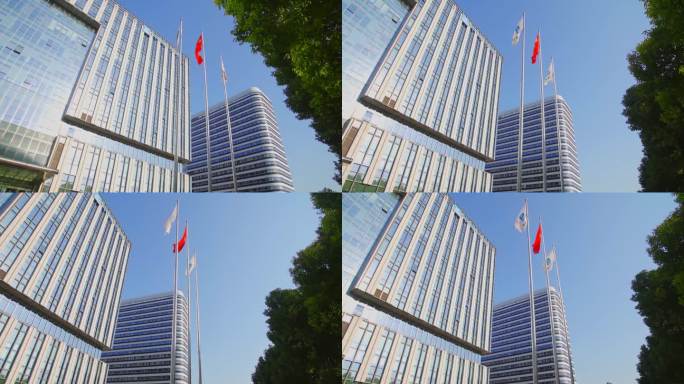 南京中建大厦旗帜