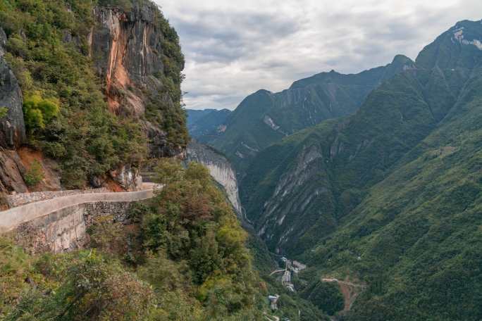 巫山 白云  延时  小三峡 云彩