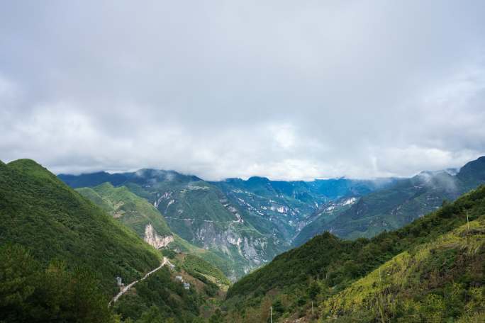 巫山 白云  延时  小三峡 云彩