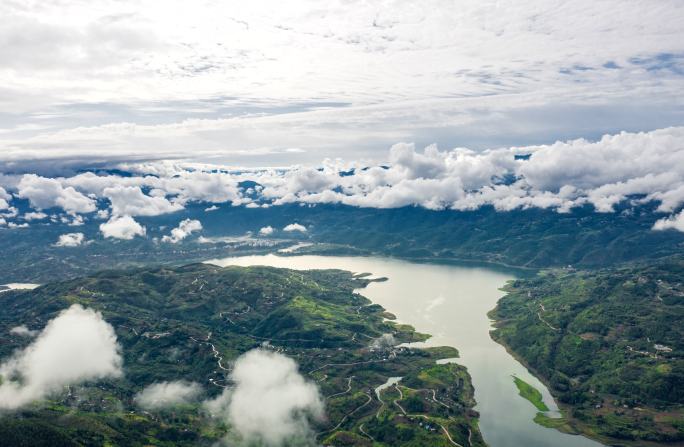 巫山 白云  延时  小三峡 云彩