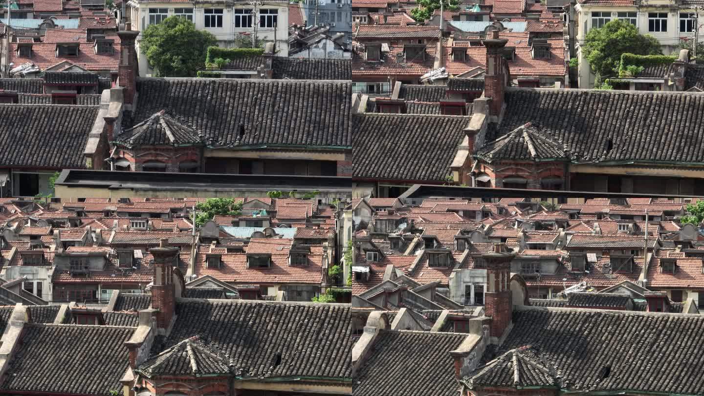 4K原素材-石库门代表建筑上海吴昌硕故居