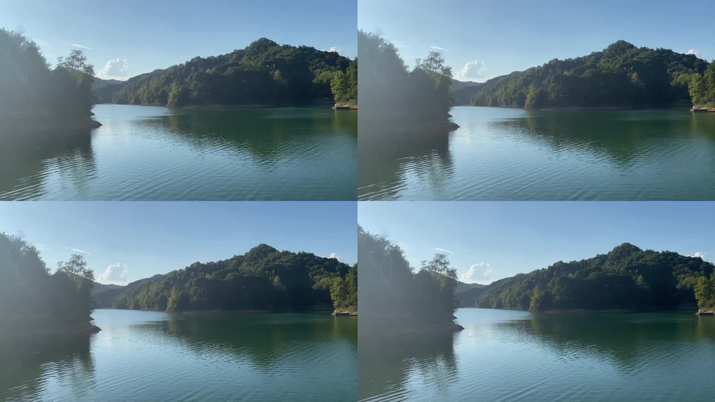 生态 山水 风景 水库 大气 自然 美景