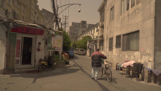 苏州市井小巷破旧街道