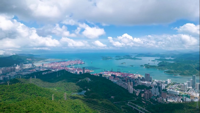 深圳盐田港区码头