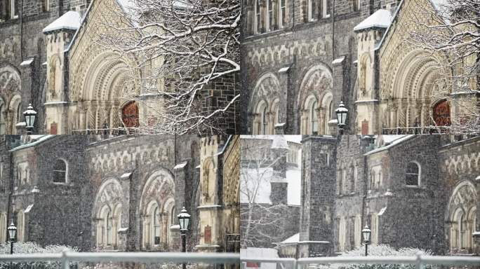 剑桥大学雪景8