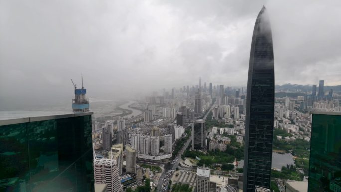 深圳暴雨延时摄影