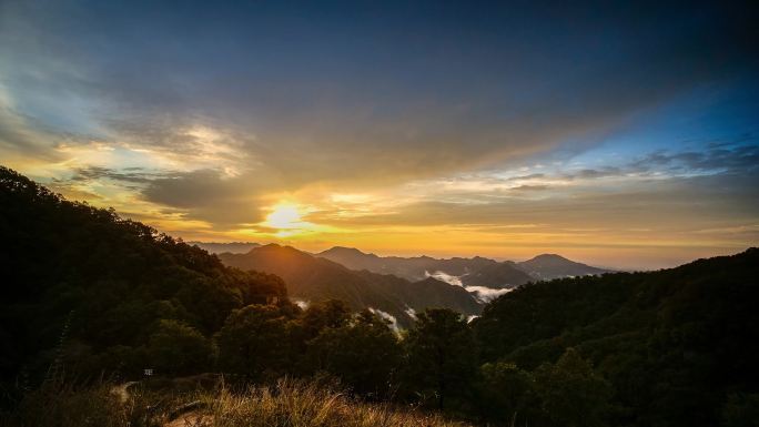 4K太行山云海日出