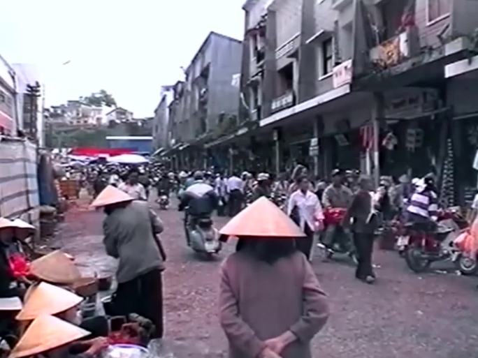 越南集市 农贸市场 菜市场